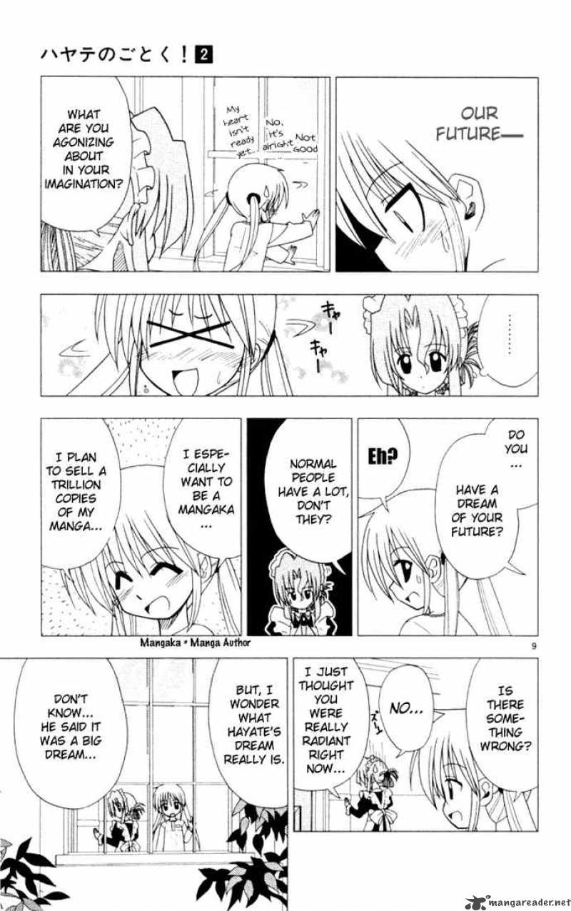 Hayate The Combat Butler Chapter 15 Page 9