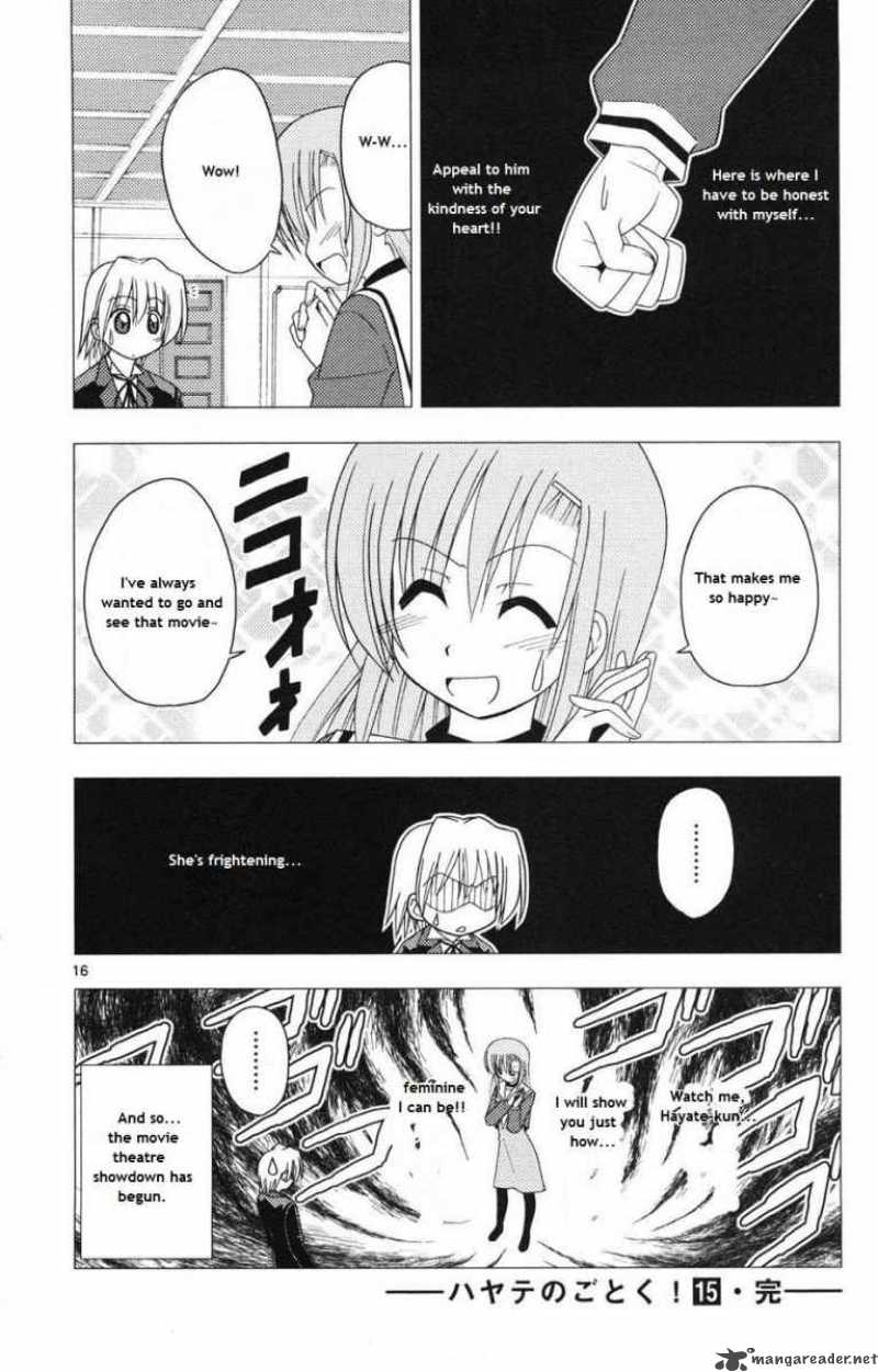 Hayate The Combat Butler Chapter 162 Page 15
