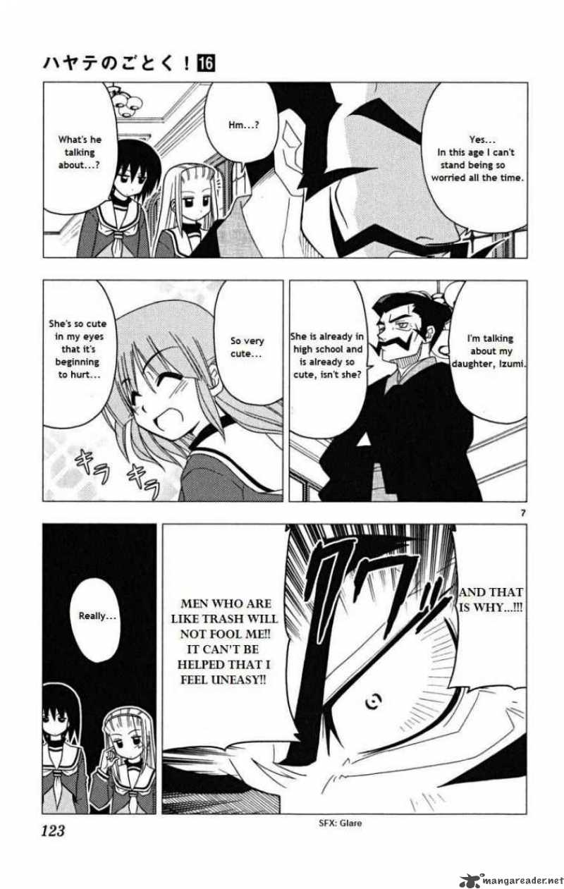 Hayate The Combat Butler Chapter 170 Page 7