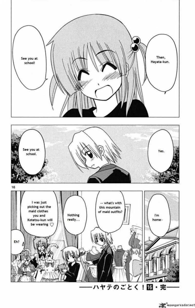 Hayate The Combat Butler Chapter 173 Page 15