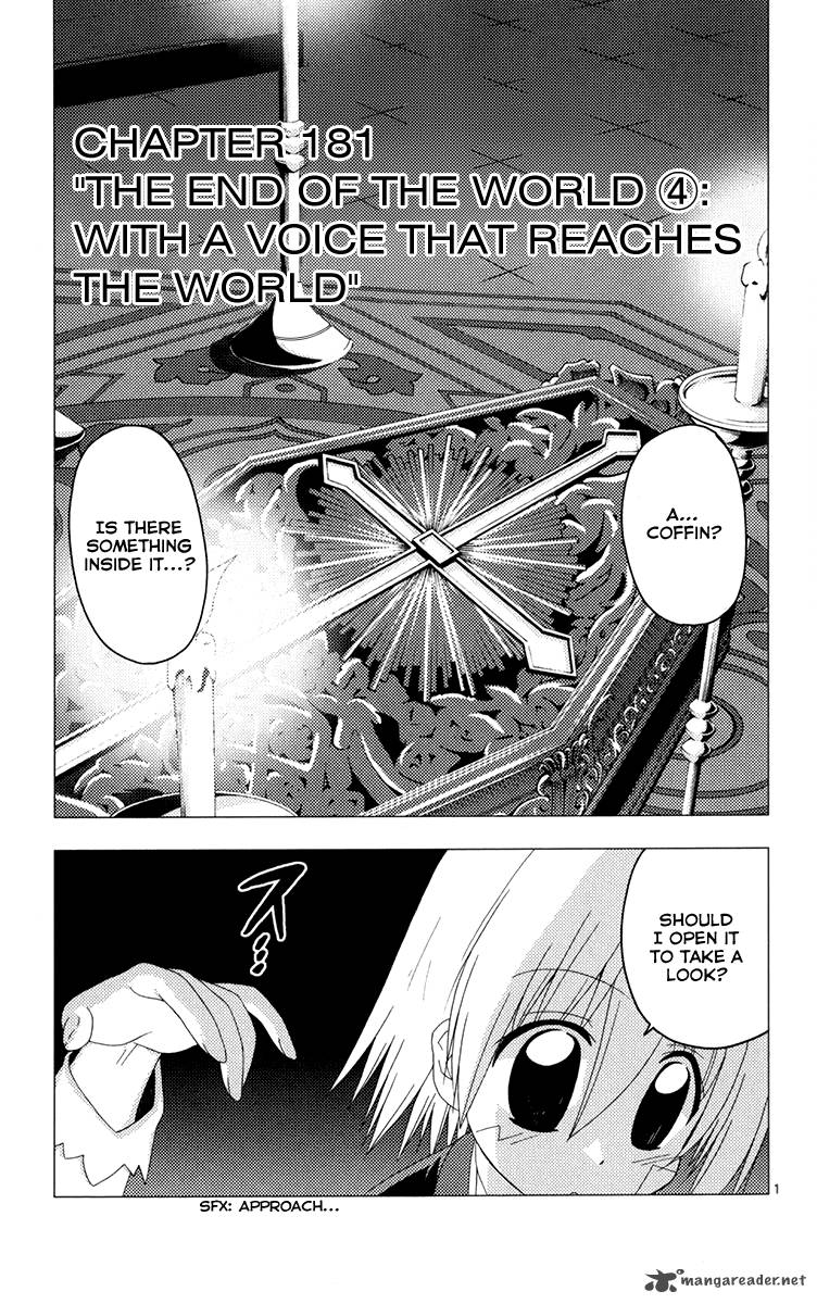 Hayate The Combat Butler Chapter 181 Page 2