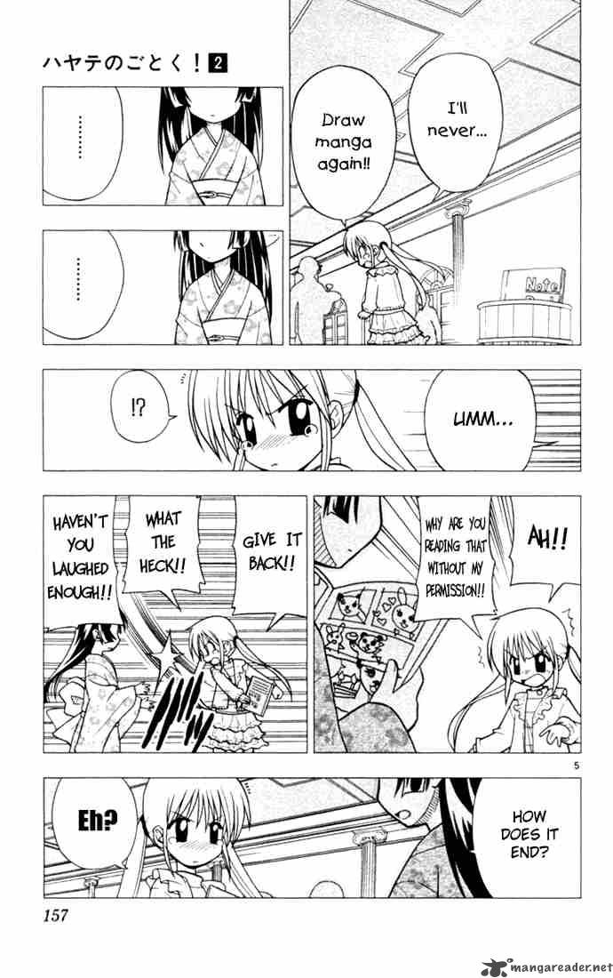 Hayate The Combat Butler Chapter 19 Page 5