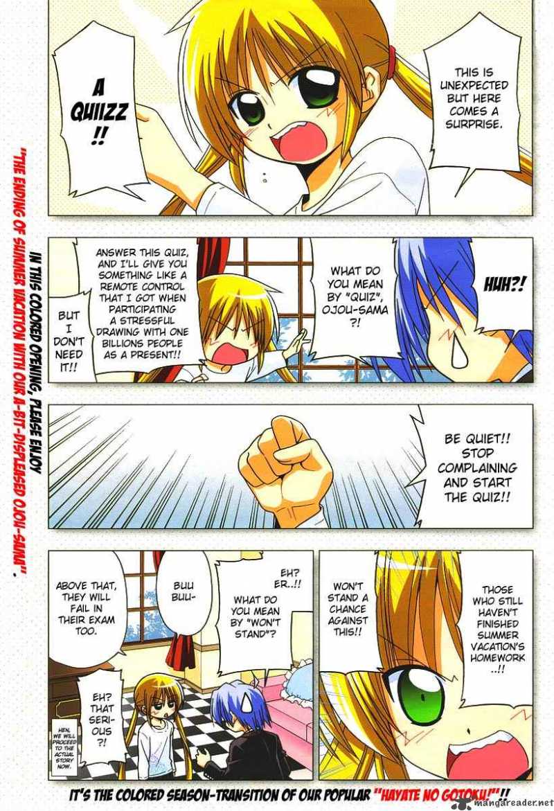 Hayate The Combat Butler Chapter 190 Page 1