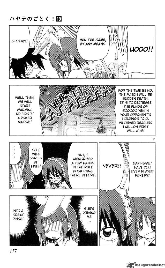 Hayate The Combat Butler Chapter 206 Page 11