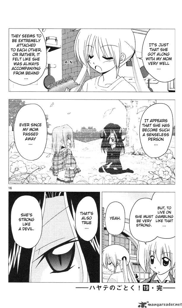 Hayate The Combat Butler Chapter 206 Page 16