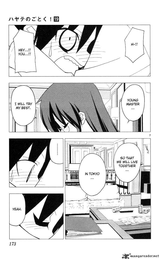 Hayate The Combat Butler Chapter 206 Page 7