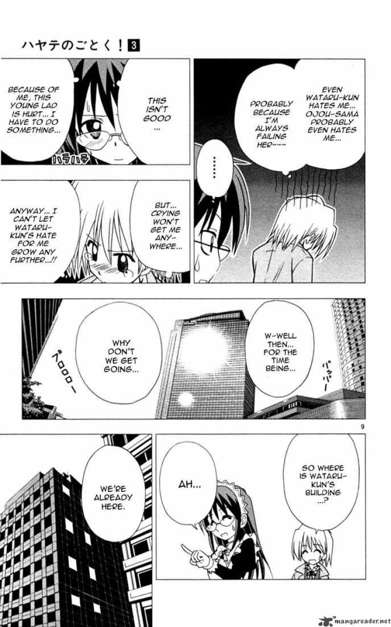 Hayate The Combat Butler Chapter 23 Page 9