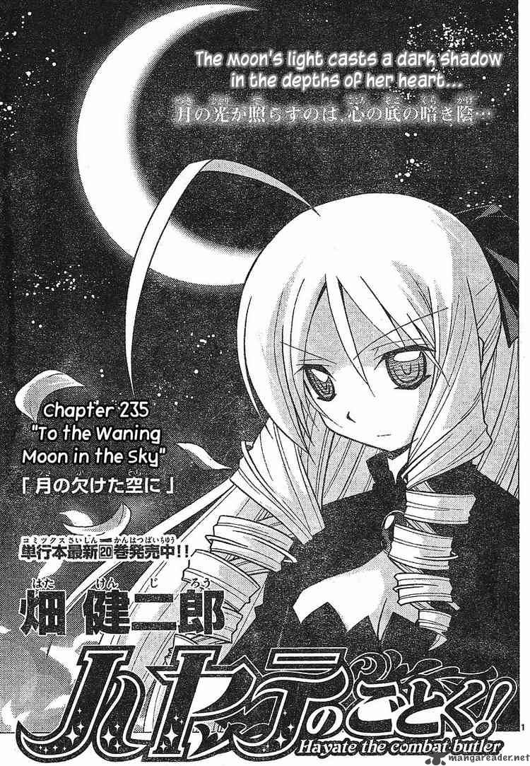 Hayate The Combat Butler Chapter 235 Page 1