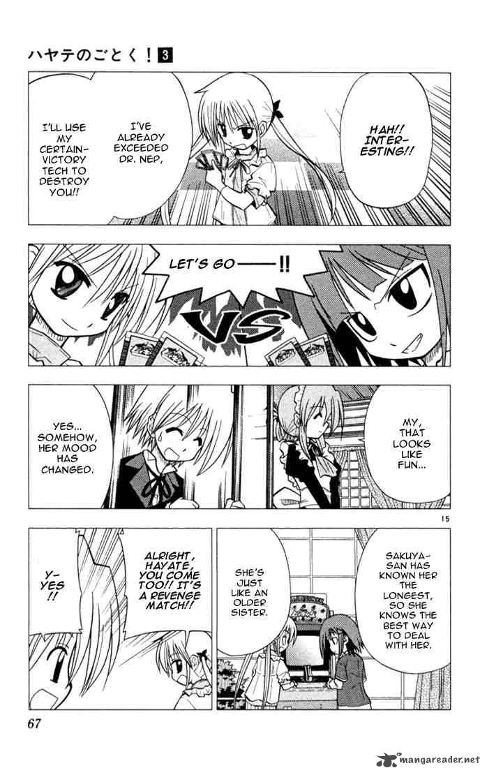 Hayate The Combat Butler Chapter 24 Page 15