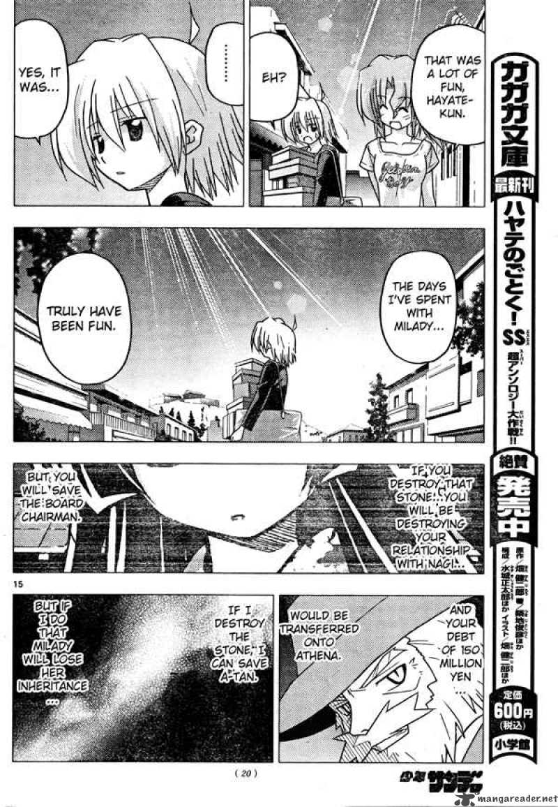 Hayate The Combat Butler Chapter 250 Page 15