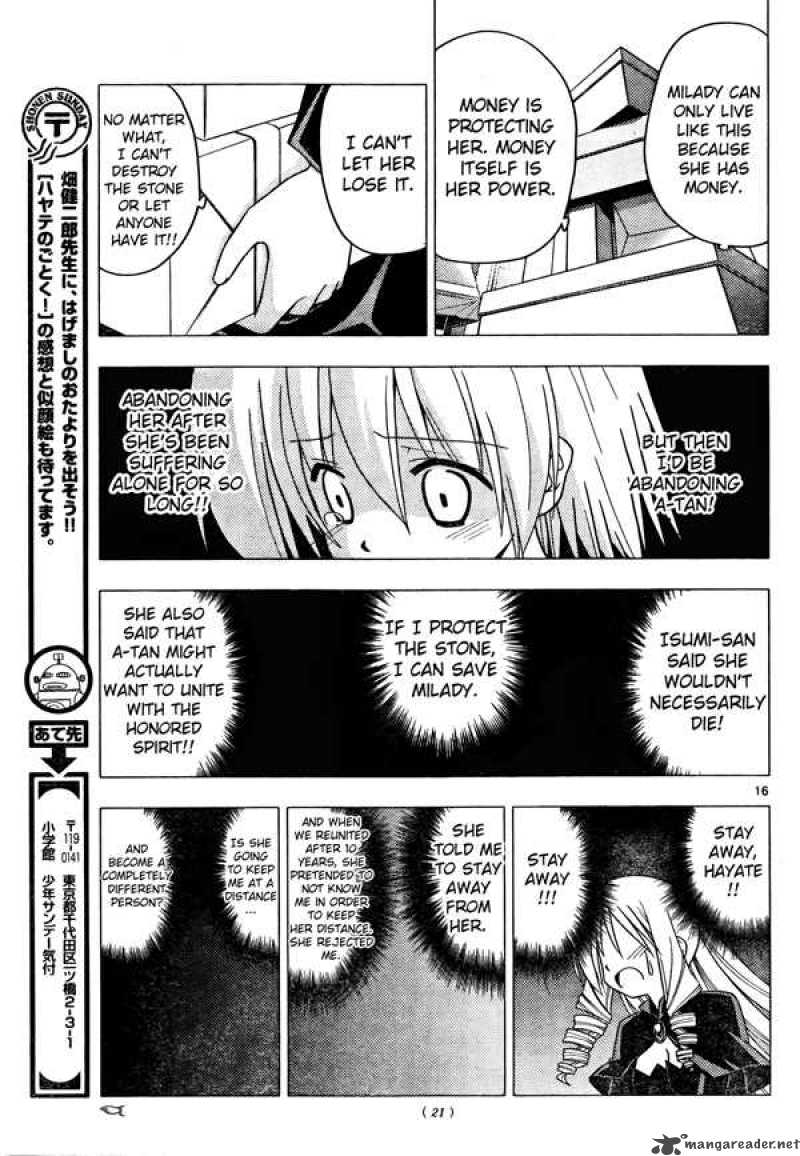 Hayate The Combat Butler Chapter 250 Page 16