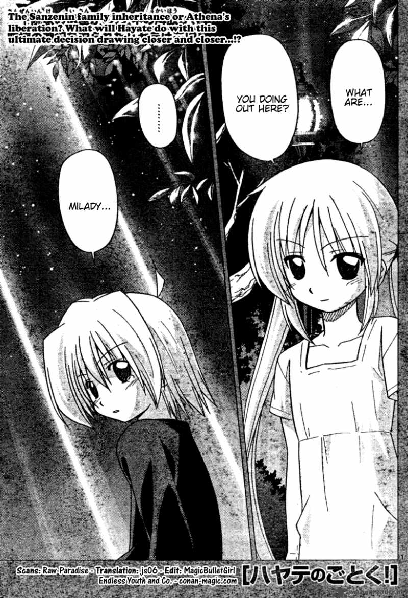 Hayate The Combat Butler Chapter 252 Page 1