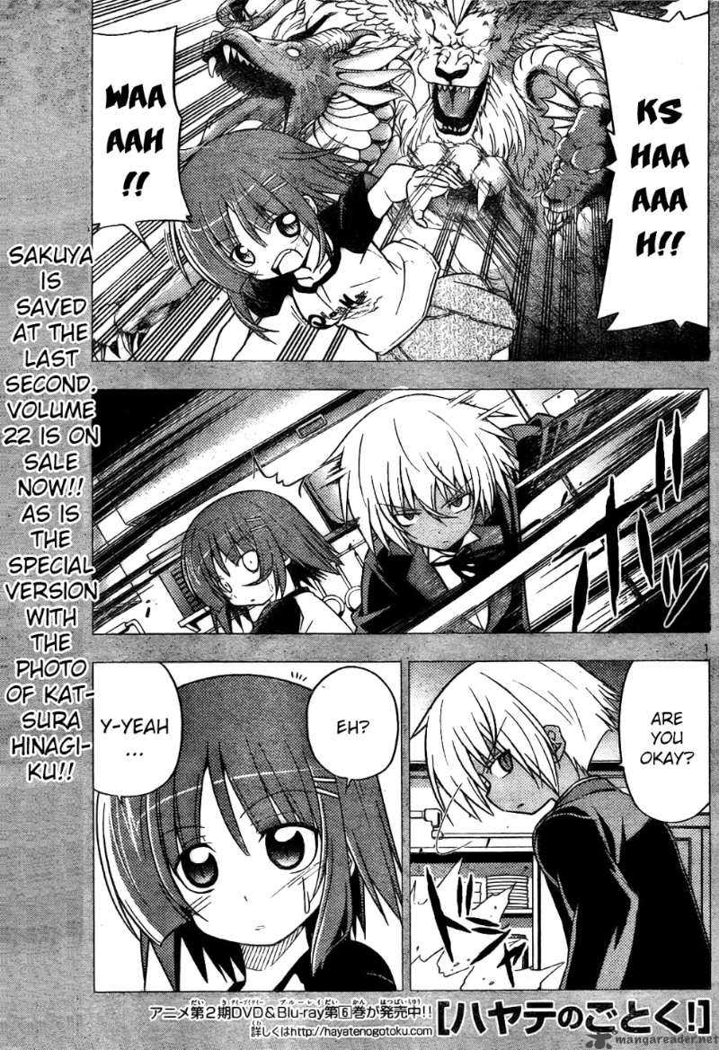 Hayate The Combat Butler Chapter 257 Page 1