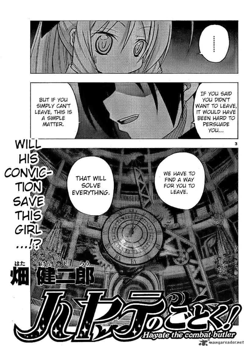 Hayate The Combat Butler Chapter 263 Page 3
