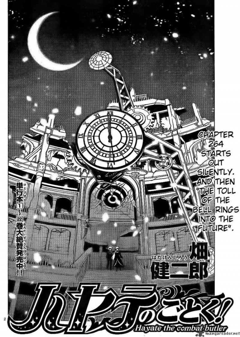 Hayate The Combat Butler Chapter 264 Page 2