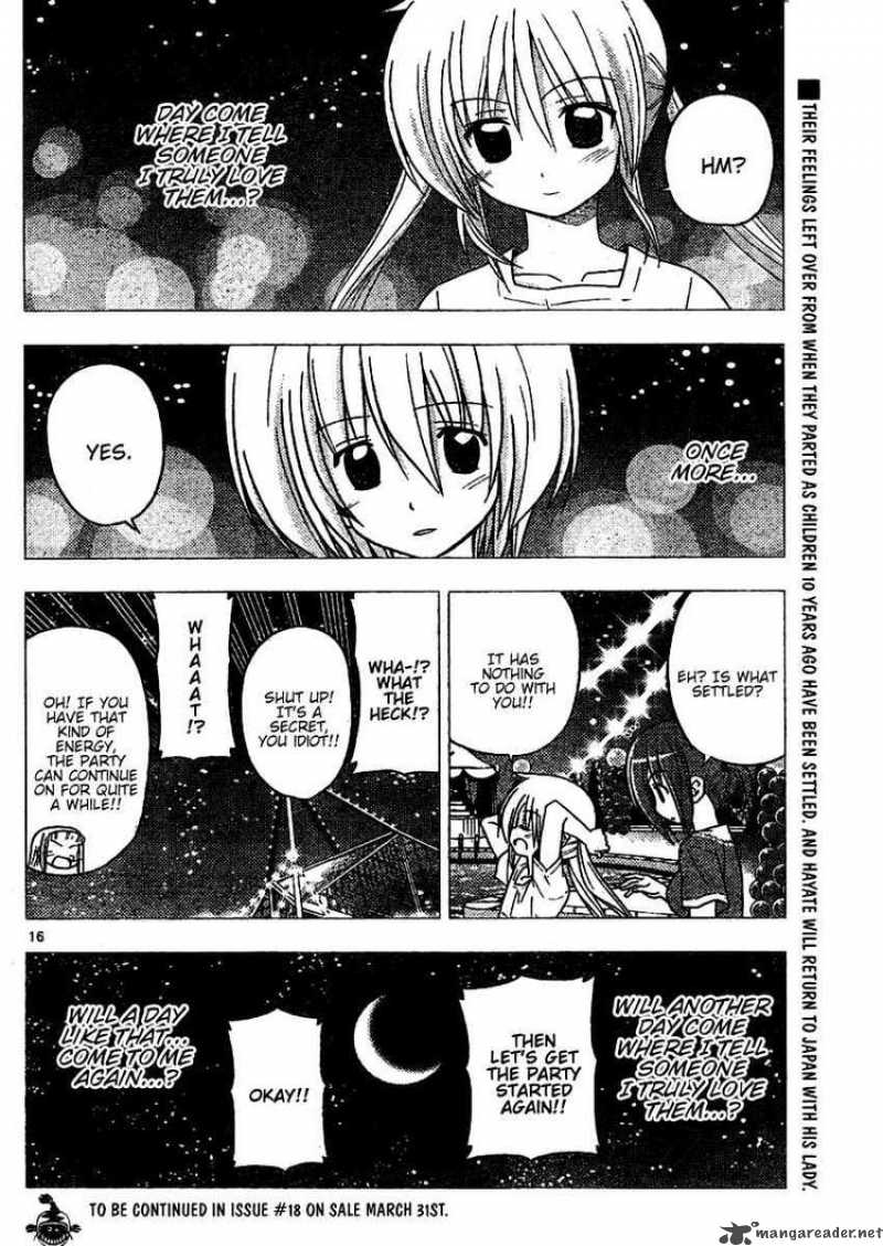 Hayate The Combat Butler Chapter 265 Page 16