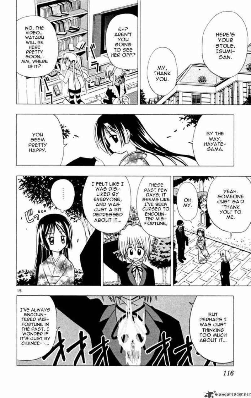 Hayate The Combat Butler Chapter 27 Page 15