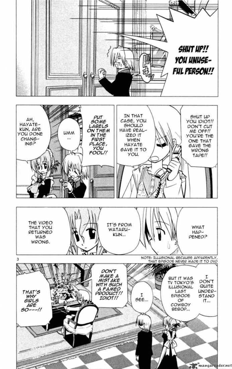 Hayate The Combat Butler Chapter 27 Page 3