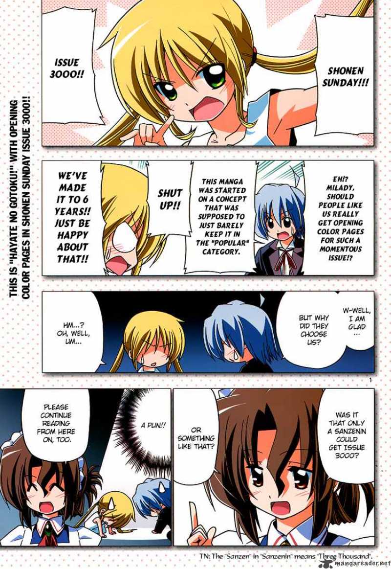 Hayate The Combat Butler Chapter 280 Page 1