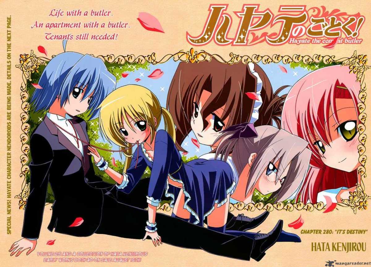 Hayate The Combat Butler Chapter 280 Page 2