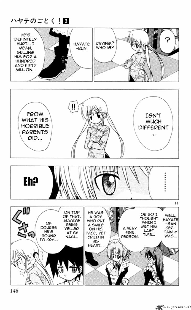 Hayate The Combat Butler Chapter 29 Page 11