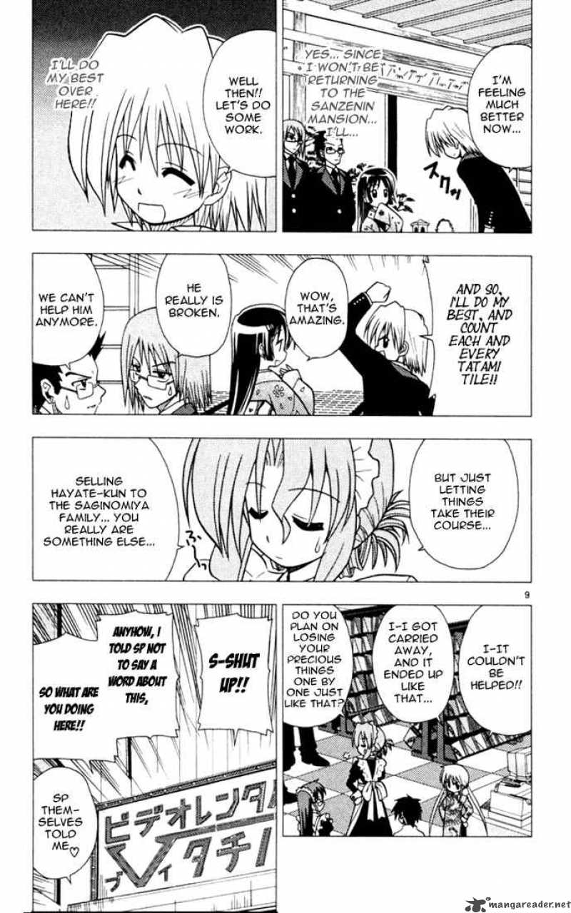 Hayate The Combat Butler Chapter 29 Page 9