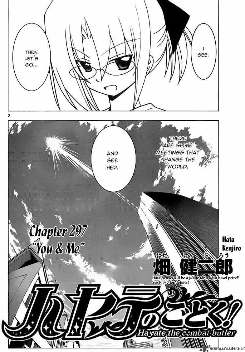 Hayate The Combat Butler Chapter 297 Page 2