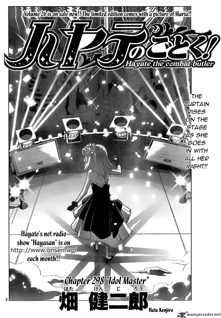 Hayate The Combat Butler Chapter 298 Page 2