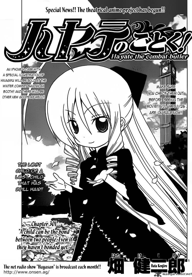 Hayate The Combat Butler Chapter 301 Page 1