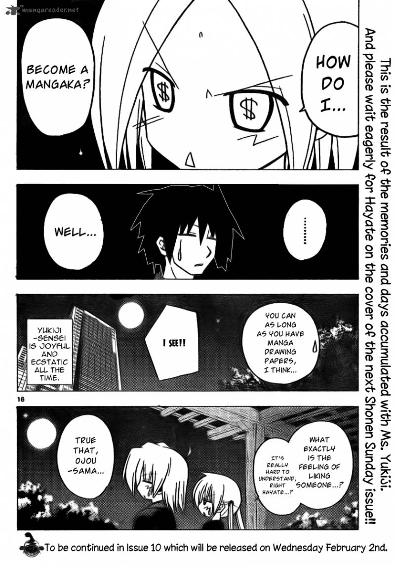 Hayate The Combat Butler Chapter 305 Page 16