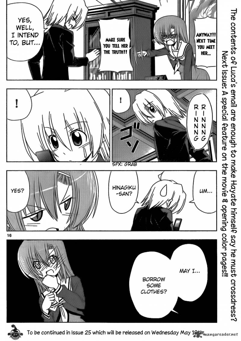 Hayate The Combat Butler Chapter 319 Page 16