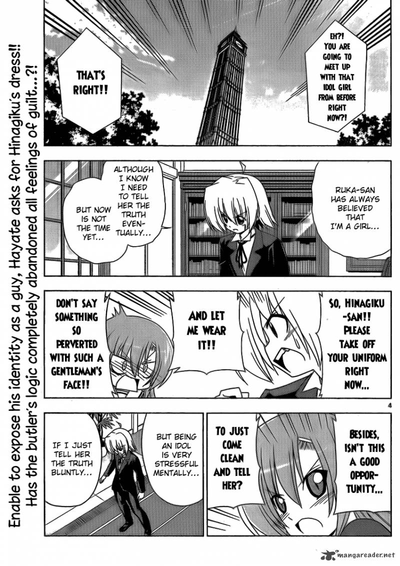 Hayate The Combat Butler Chapter 320 Page 4