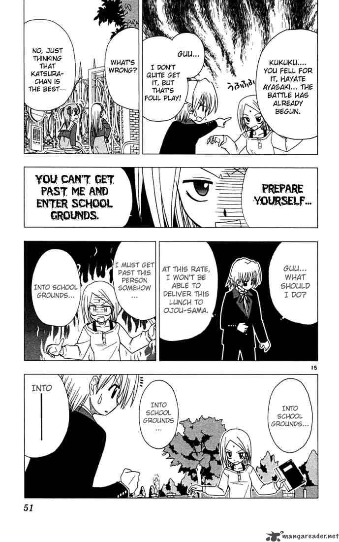 Hayate The Combat Butler Chapter 34 Page 15