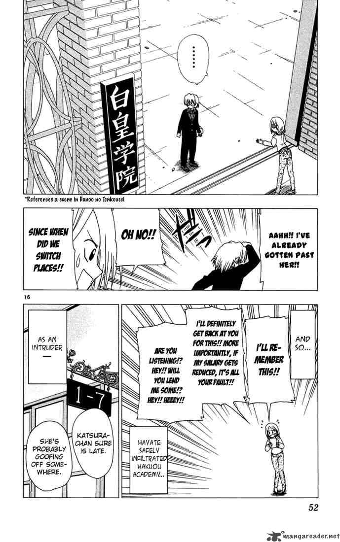 Hayate The Combat Butler Chapter 34 Page 16