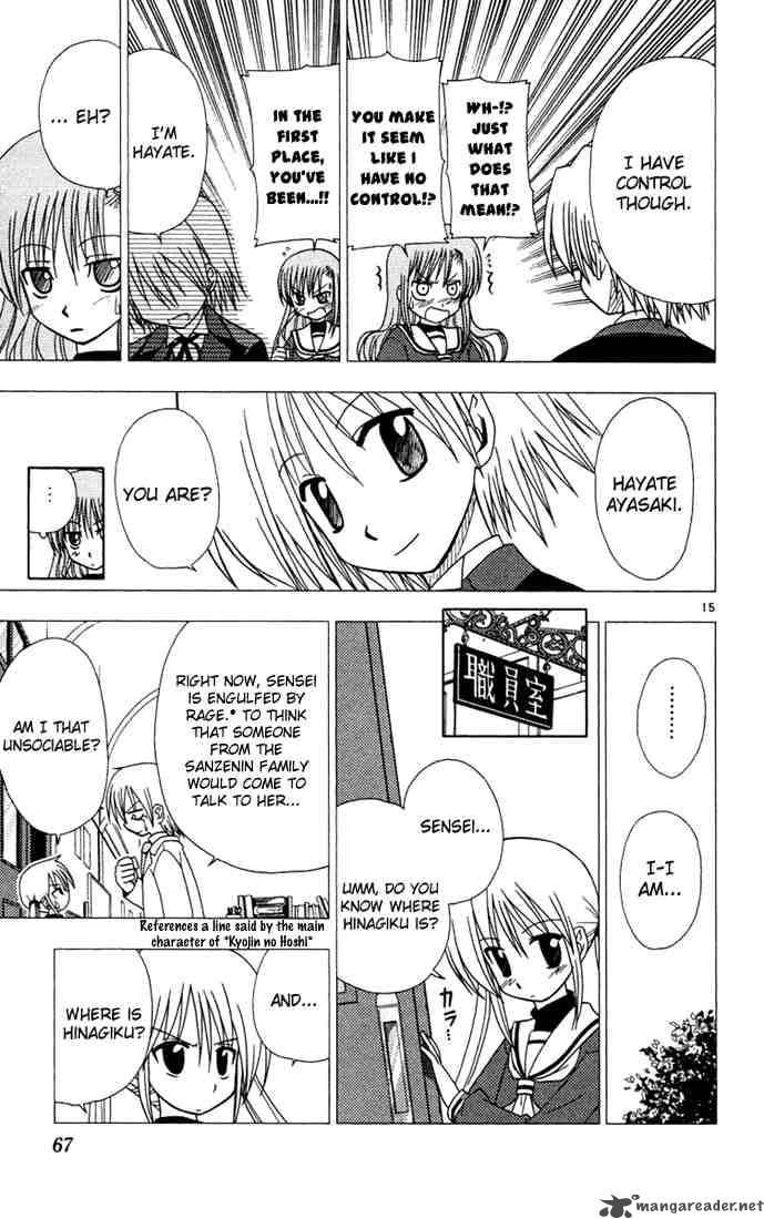 Hayate The Combat Butler Chapter 35 Page 15