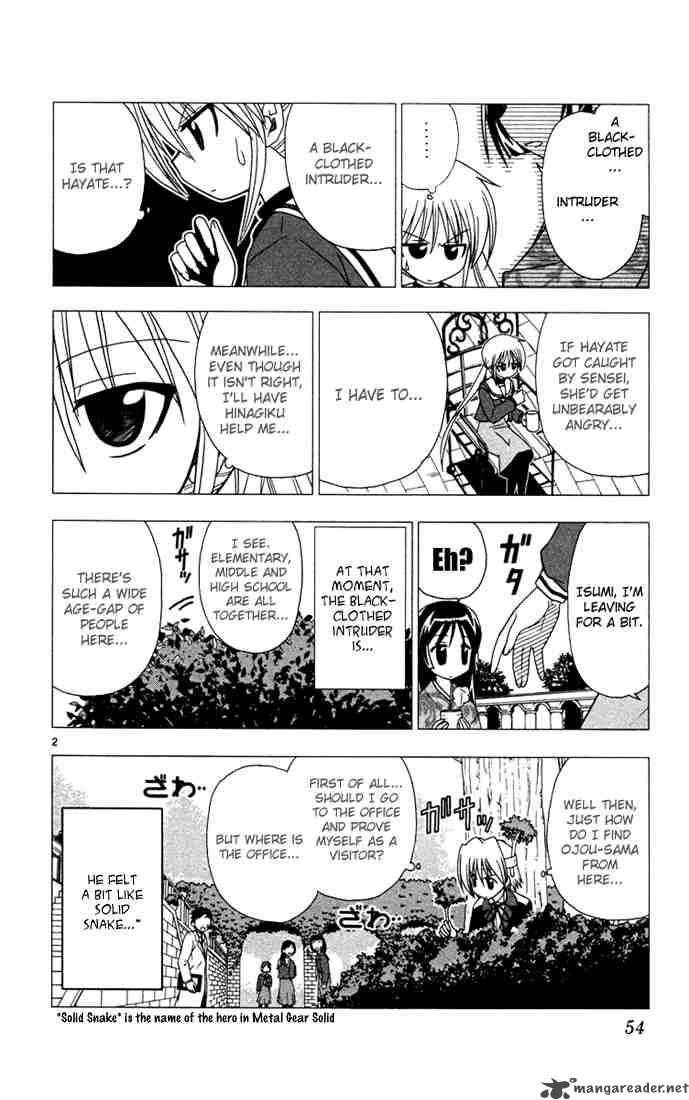 Hayate The Combat Butler Chapter 35 Page 2