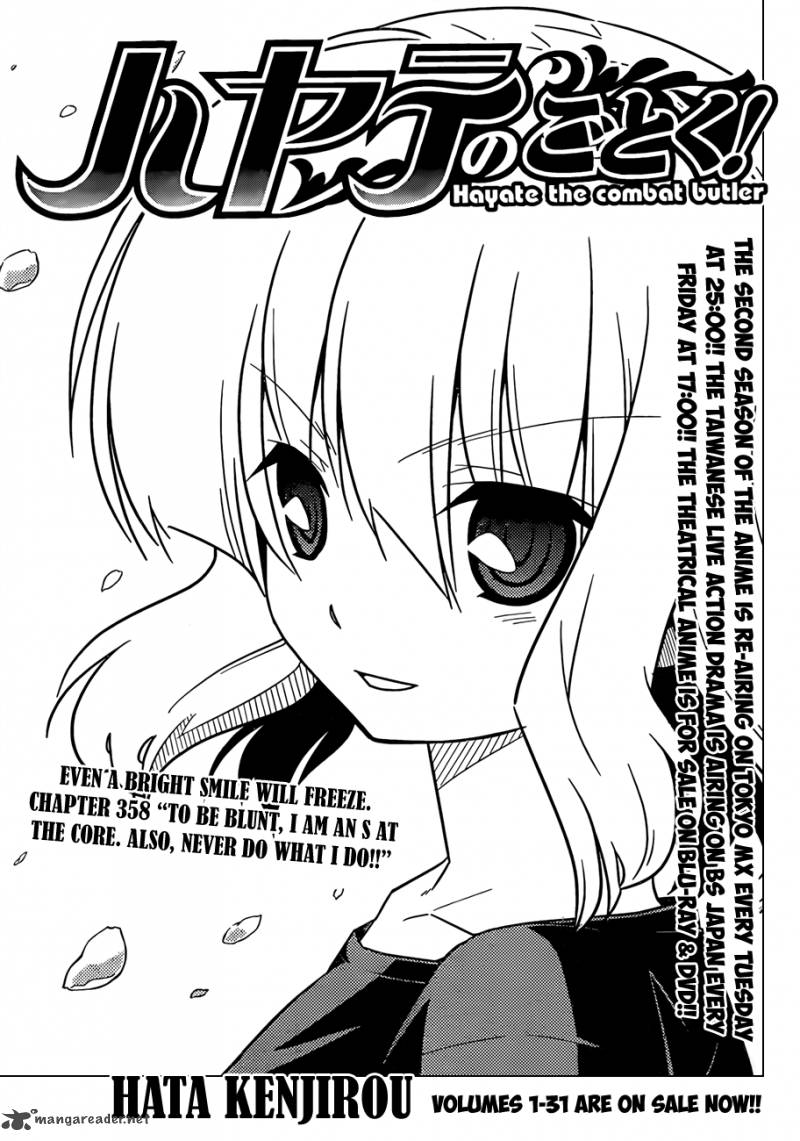 Hayate The Combat Butler Chapter 358 Page 2