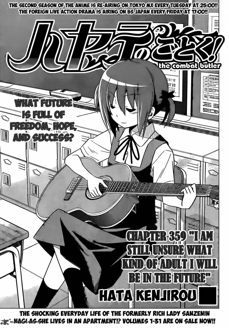 Hayate The Combat Butler Chapter 359 Page 4