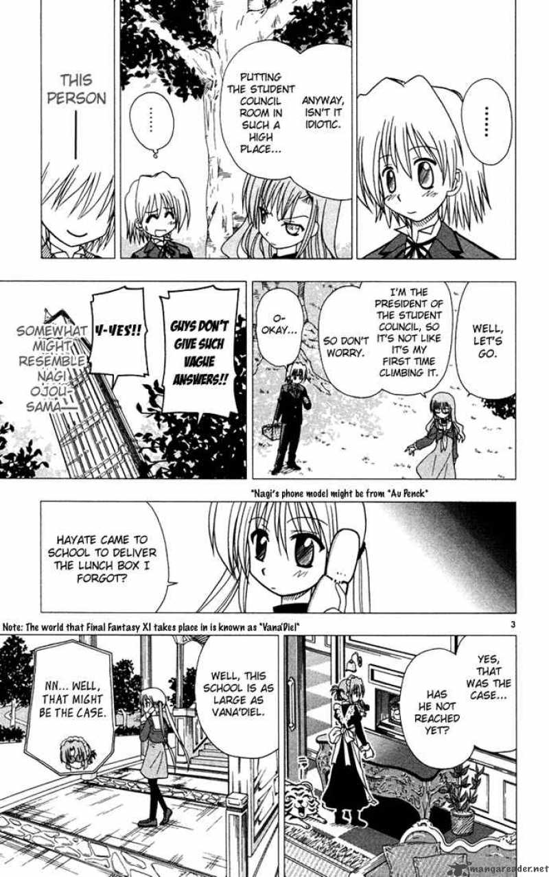 Hayate The Combat Butler Chapter 36 Page 3