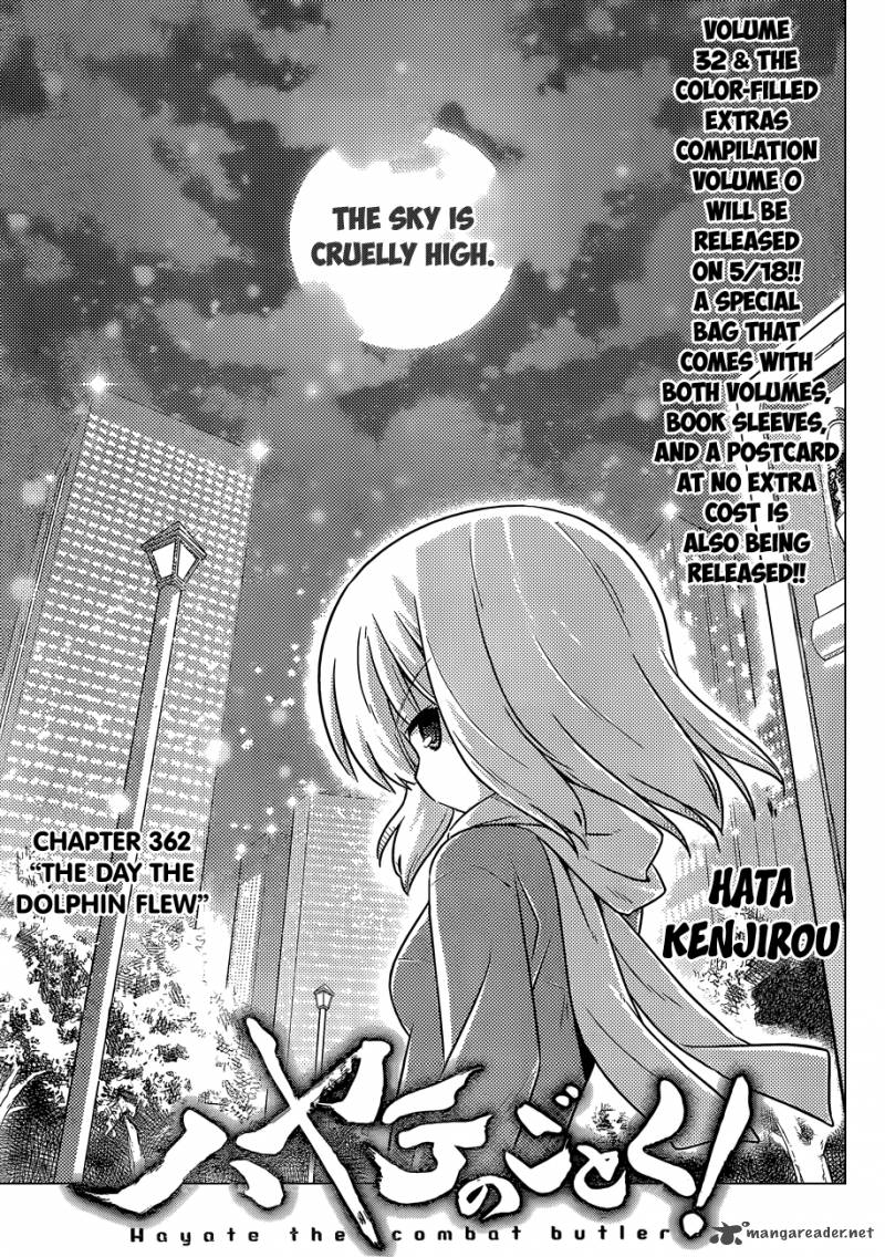 Hayate The Combat Butler Chapter 362 Page 2