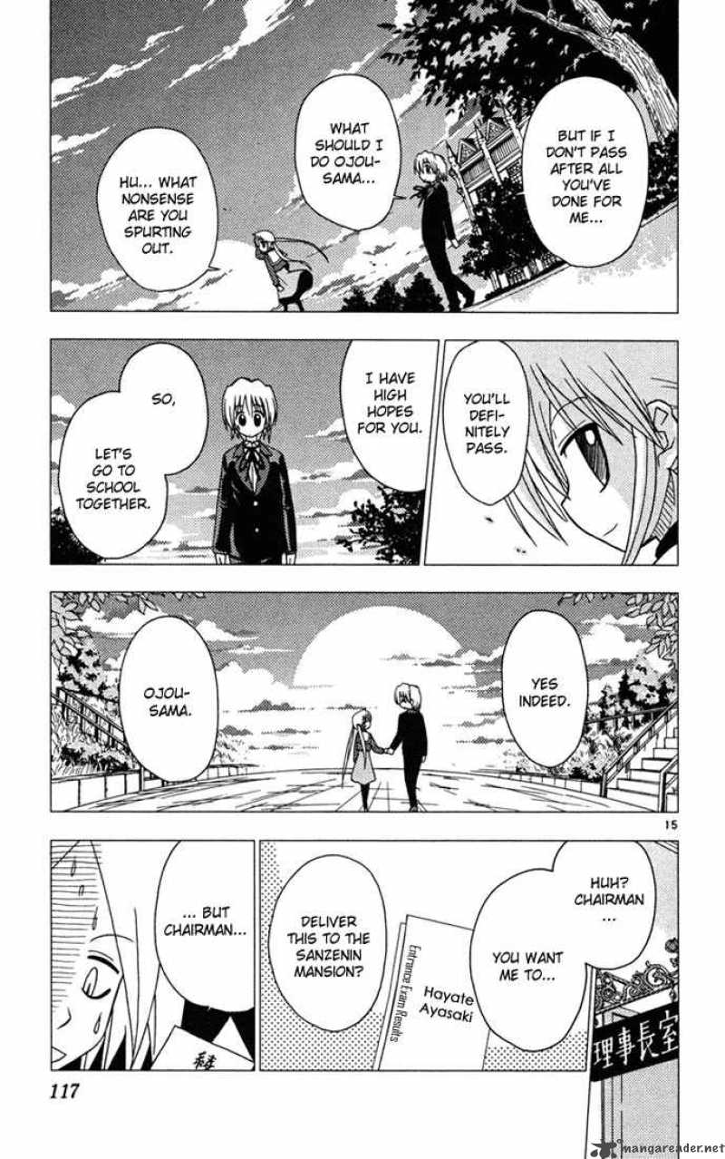 Hayate The Combat Butler Chapter 38 Page 15