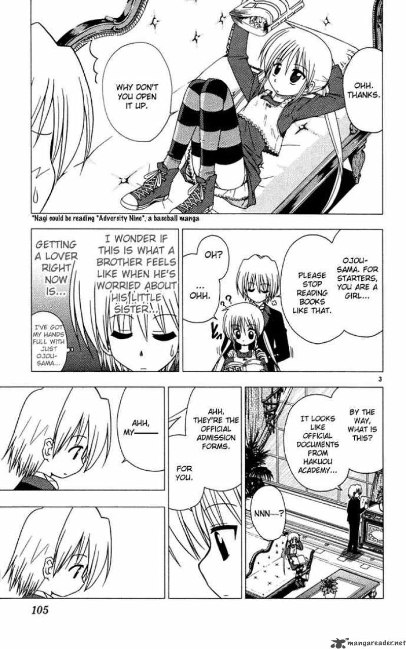 Hayate The Combat Butler Chapter 38 Page 3