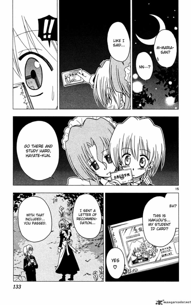 Hayate The Combat Butler Chapter 39 Page 15