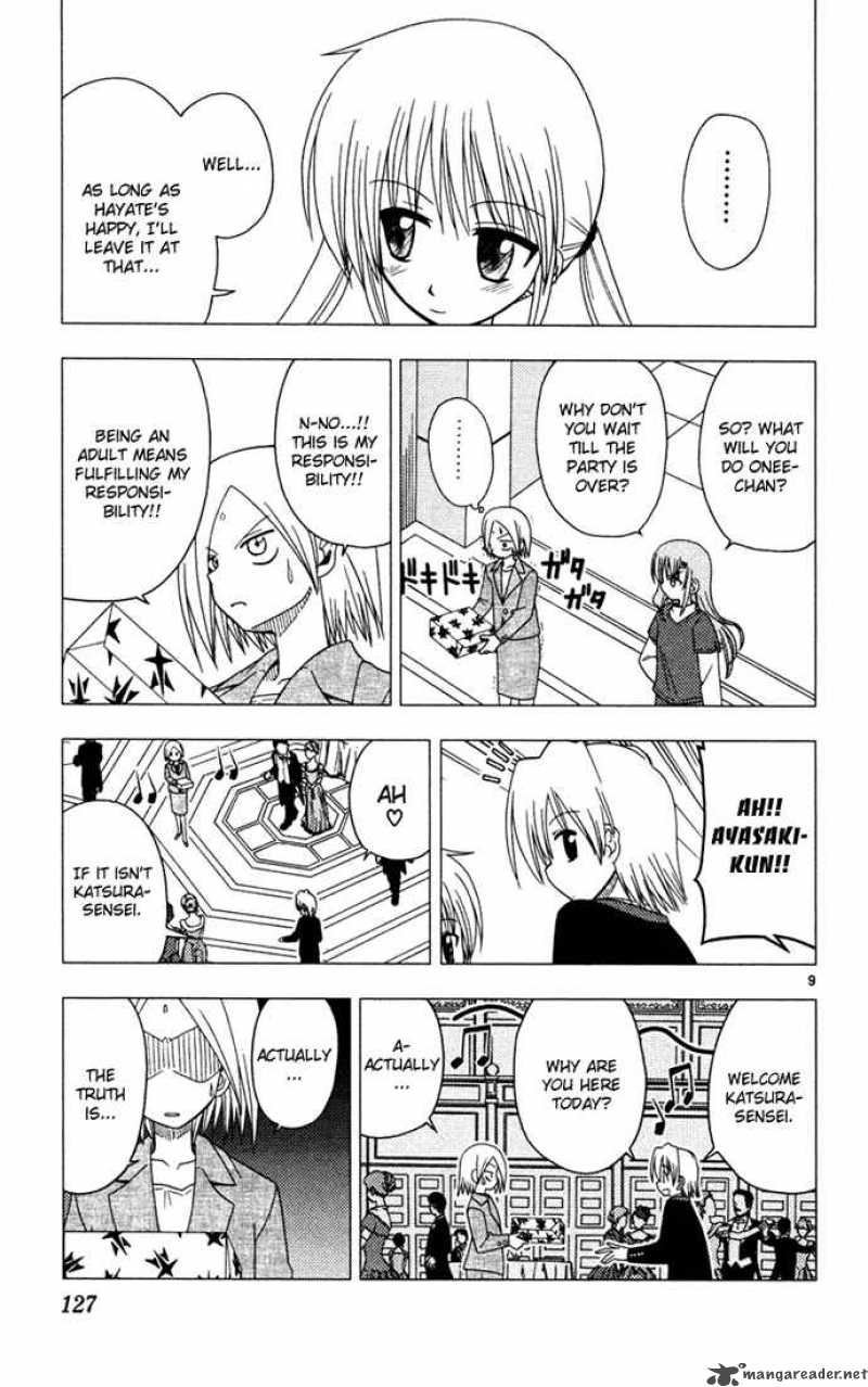 Hayate The Combat Butler Chapter 39 Page 9