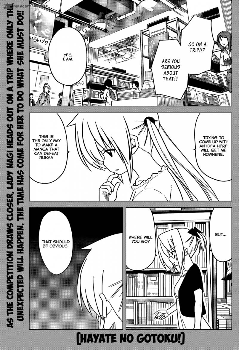 Hayate The Combat Butler Chapter 398 Page 2