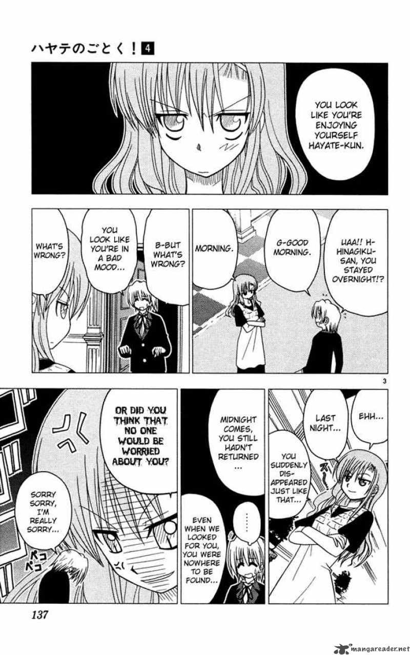 Hayate The Combat Butler Chapter 40 Page 3