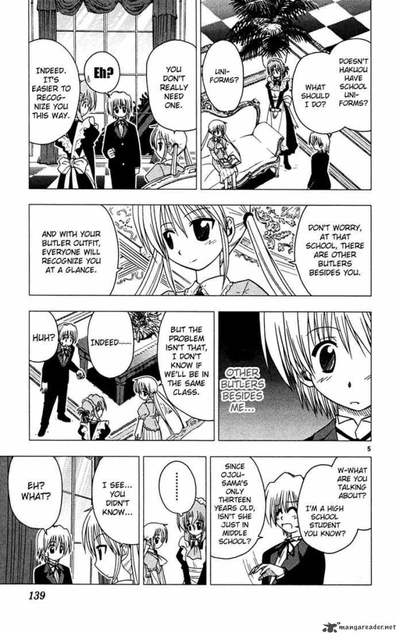 Hayate The Combat Butler Chapter 40 Page 5