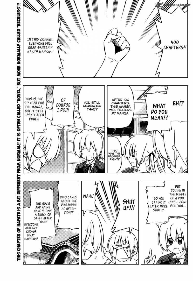 Hayate The Combat Butler Chapter 400 Page 5