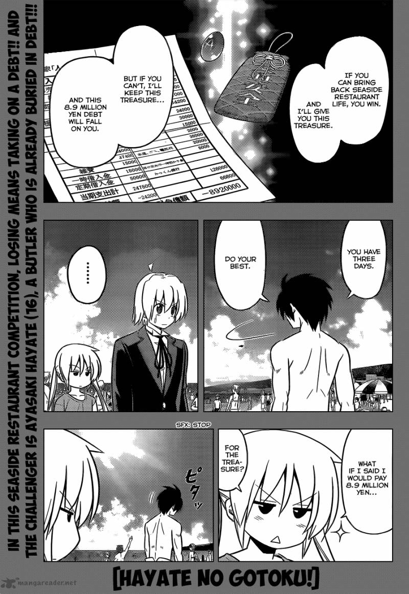 Hayate The Combat Butler Chapter 444 Page 2