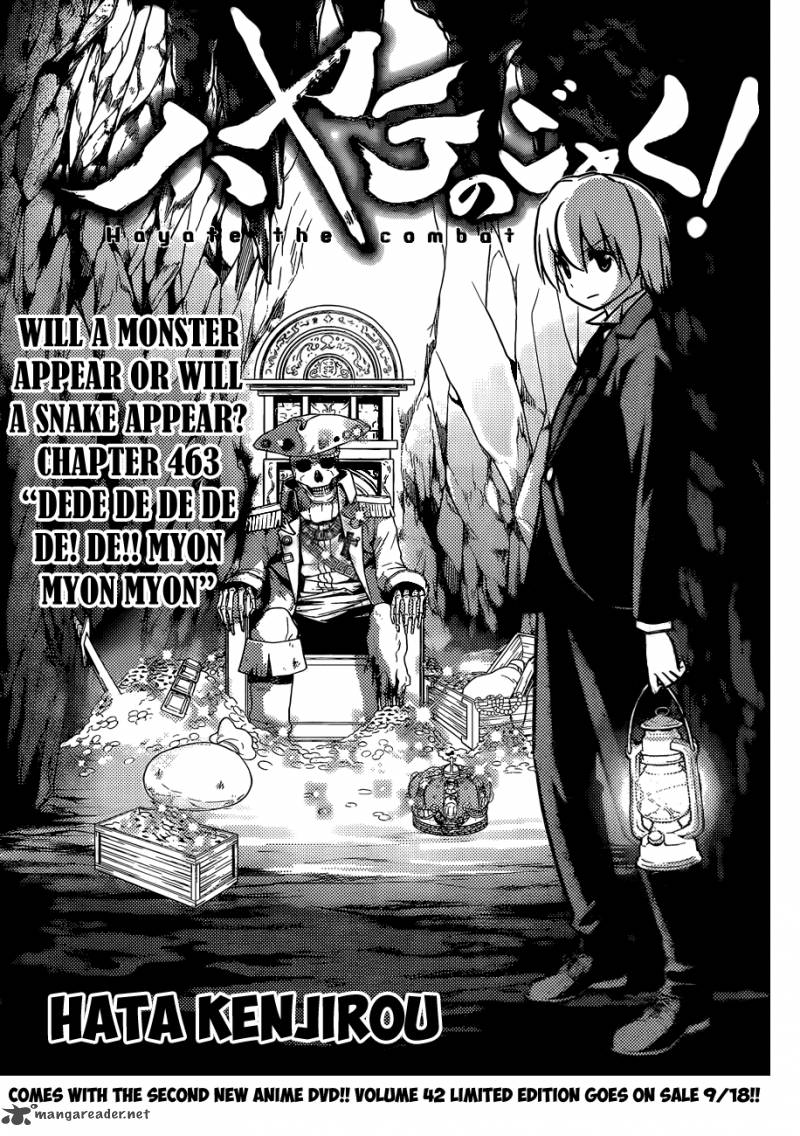 Hayate The Combat Butler Chapter 463 Page 2